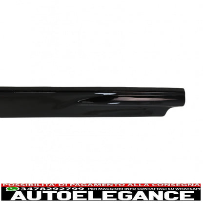 Estensioni minigonne laterali adatte per Toyota Yaris Mk4 XP210 (2020-up) Piano Black