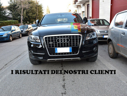RSQ5 HONEYCOMB FOG LIGHT GRILLS FOR AUDI Q5 8R 08-12