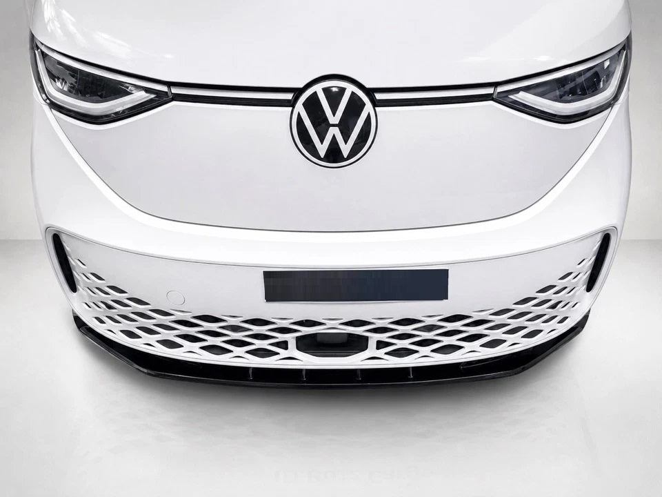 👉Splitter Anteriore V.2 per VW ID. Buzz 2022+ Nero Lucido👈