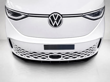 👉Splitter Anteriore V.2 per VW ID. Buzz 2022+ Nero Lucido👈