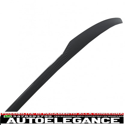 Aerodynamic body kit extension suitable for tesla model 3 (2017-up) carbon look 