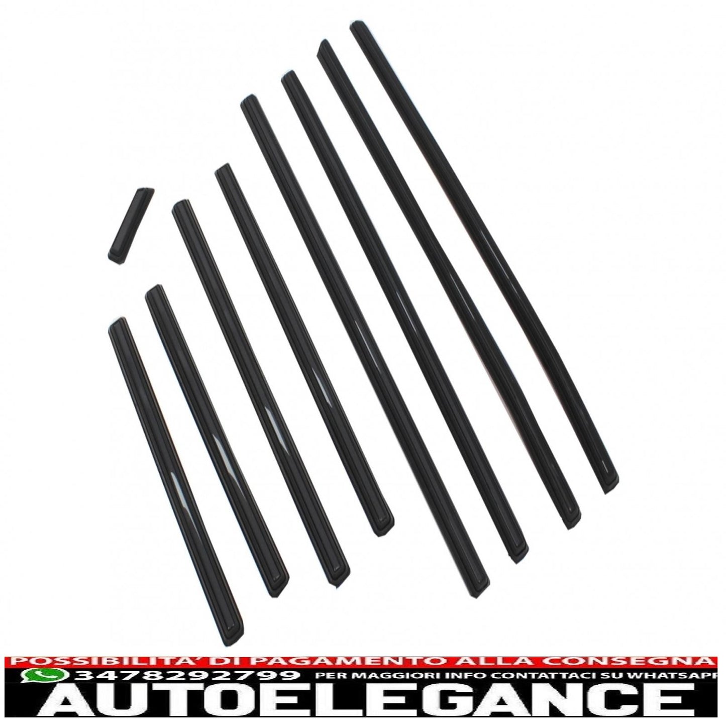 aggiungi il rivestimento delle modanature delle portiere adatto per mercedes classe g w463 (1989-2017) design restyling AUTOELEGANCERICAMBI