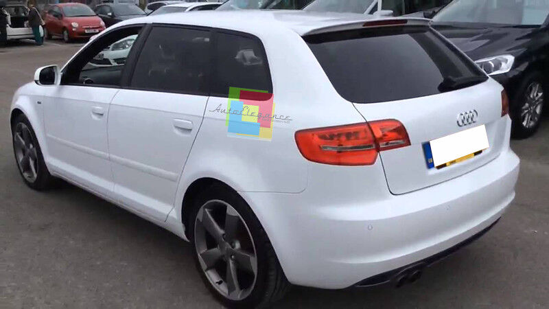 AUDI A3 8P 05-12 SPORTBACK SPOILER POSTERIORE SUL TETTO S3 S-LINE DESIGN .-1 AUTOELEGANCERICAMBI