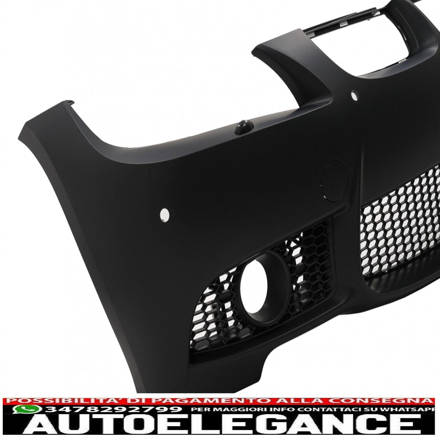 paraurti anteriore adatto per bmw serie 3 e90 berlina e91 touring (2004-2008) non lci m3 design sra pdc