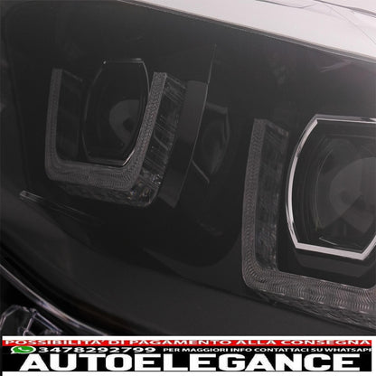 osram ledriving full led headlights suitable for bmw serie 1 f20 f21 (06.2011-03.2015) chrome 