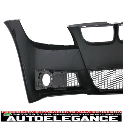 paraurti anteriore adatto per bmw serie 3 e90 e91 berlina touring (2004-2008) design m-technik senza pdc sra