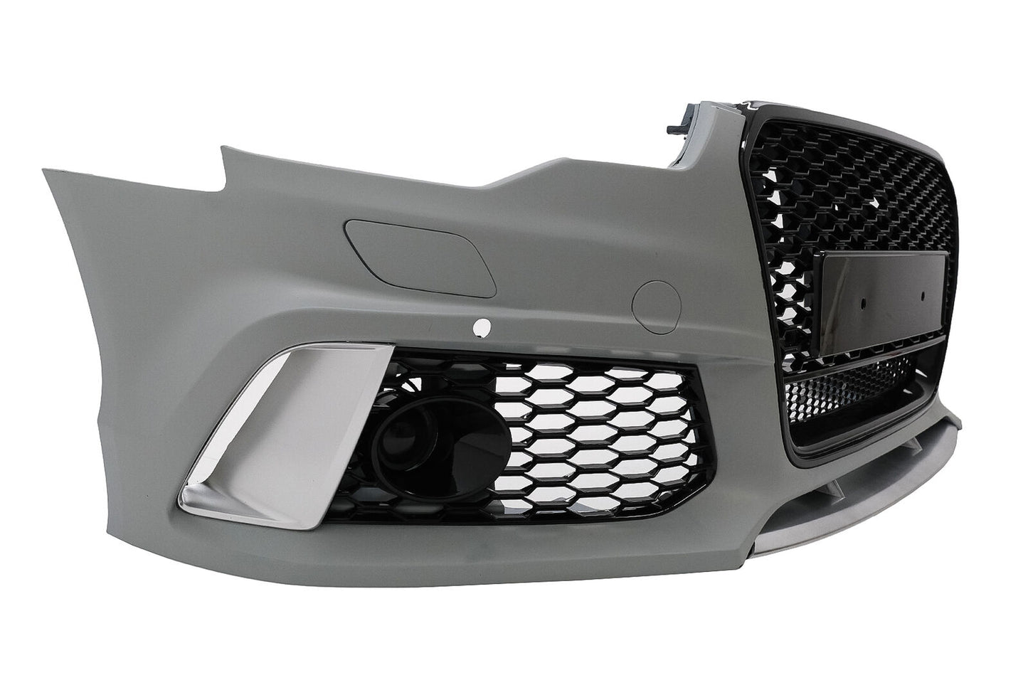 Bumper for Audi A6 C7 4G 2011-2015 radiator grille honeycomb grille RS Design SRA PDC - show original titleOriginal textStoßstange für Audi A6 C7 4G 2011-2015 Kühlergrill Wabengitter RS ​​Design SRA PDC 