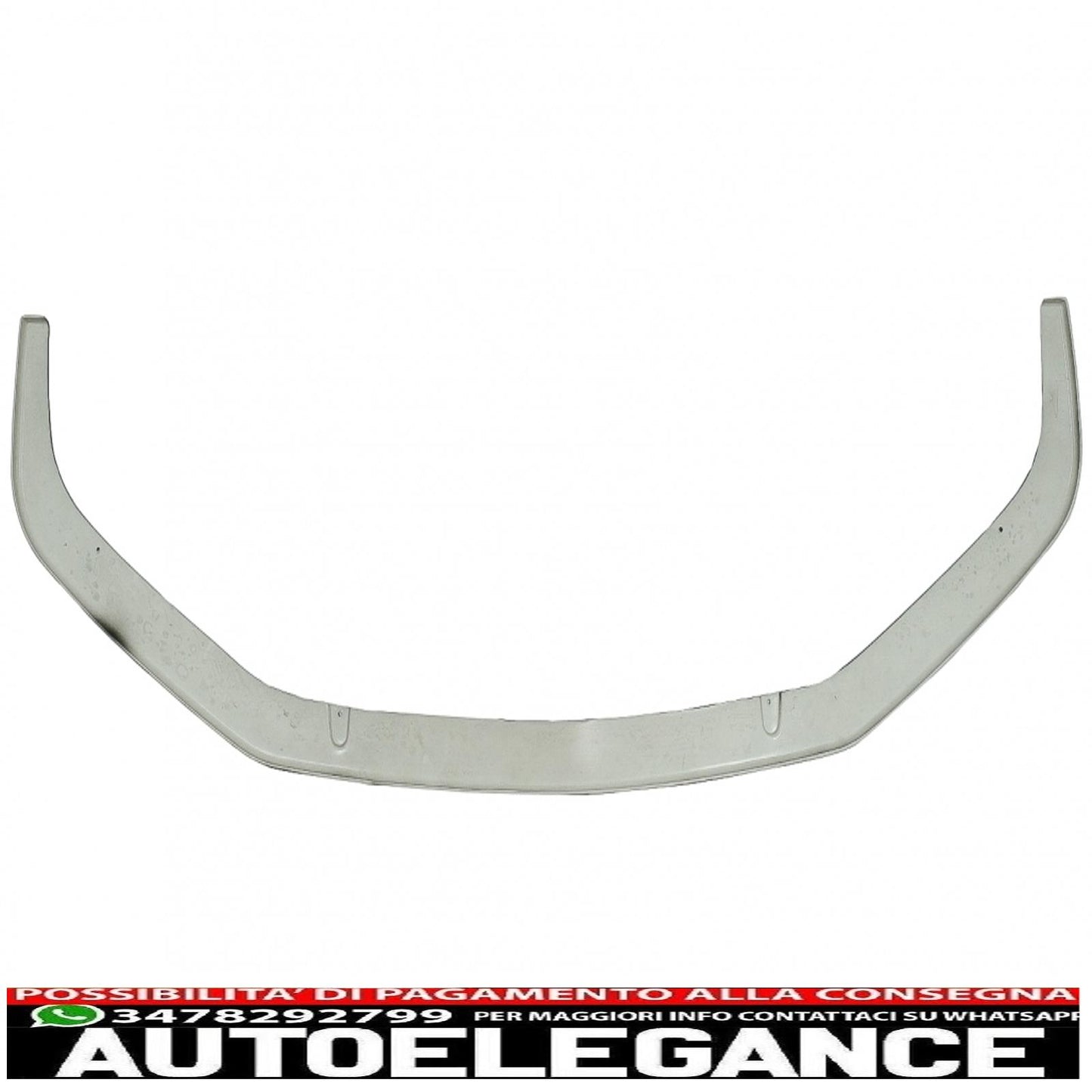 Additional spoiler lip for front bumper suitable for VW Transporter T6 Sportline (2015-up) glossy black