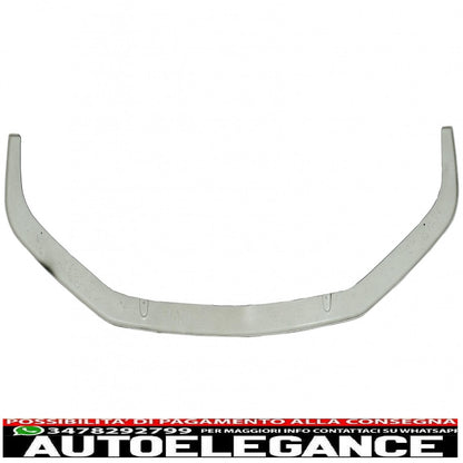 Additional spoiler lip for front bumper suitable for VW Transporter T6 Sportline (2015-up) glossy black