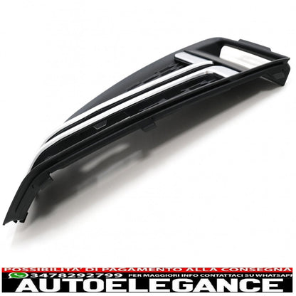 coperture inferiori della griglia del paraurti griglie laterali adatte per audi a4 b9 berlina avant (2016-2018) s-line AUTOELEGANCERICAMBI