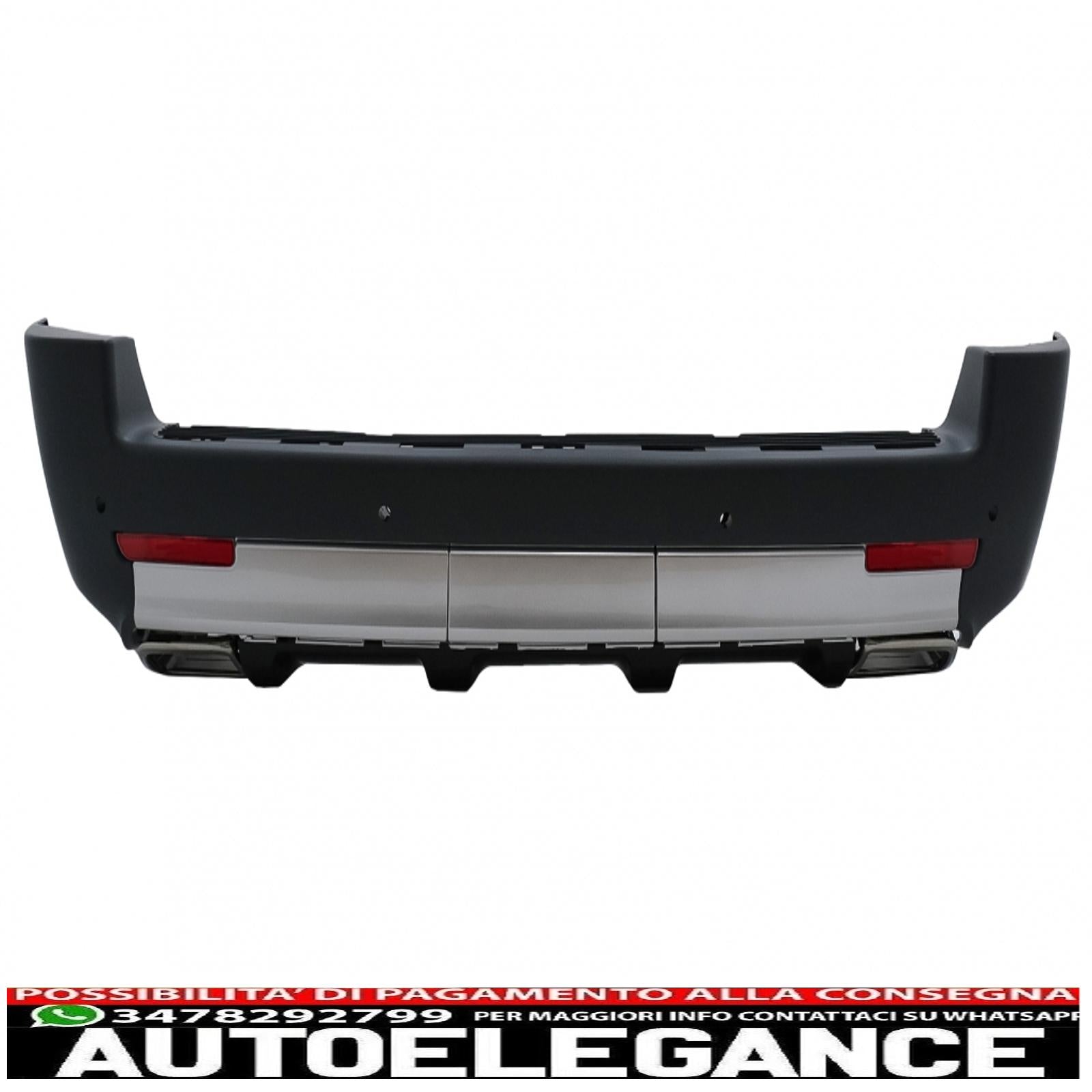 conversione completa kit carrozzeria design autobiografia adatto per land rover vogue l322 (2002-2009) retrofit per restyling griglia nera argento edizione 2010+ AUTOELEGANCERICAMBI
