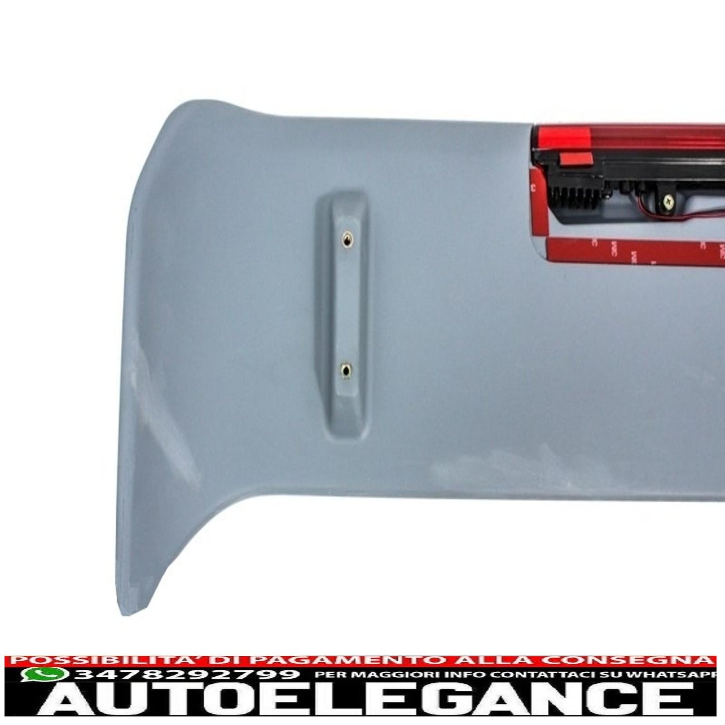 Roof spoiler suitable for Mercedes W463 G-Class (1989 onwards) design LED light bar.