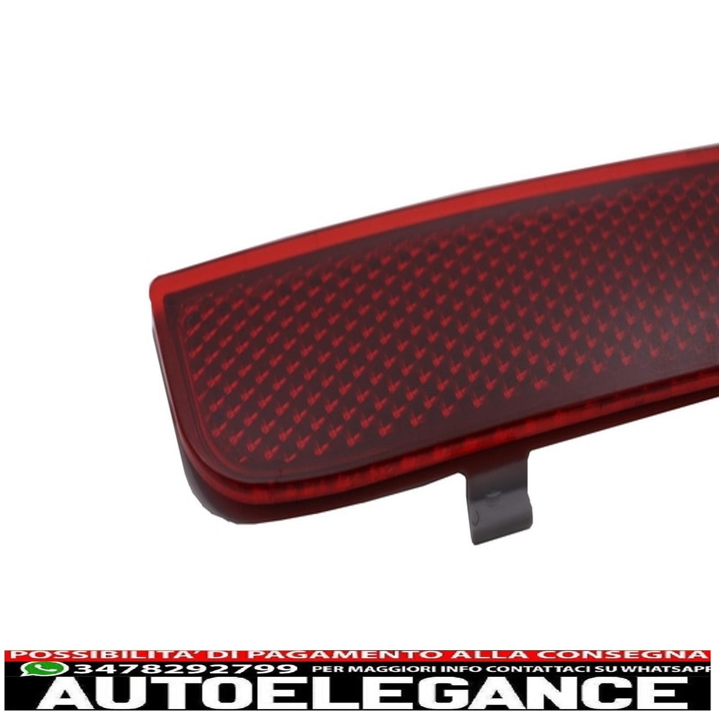 Catarifrangenti paraurti posteriori adatti per land rover vogue l322 (2002-2012) freelander 2 / lr2 (2008-2013) AUTOELEGANCERICAMBI
