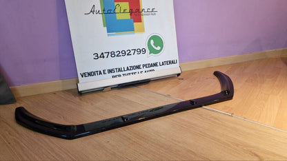 SPLITTER ADATTO PER PEUGEOT 208 NERO LUCIDO LOOK SPORTIVO