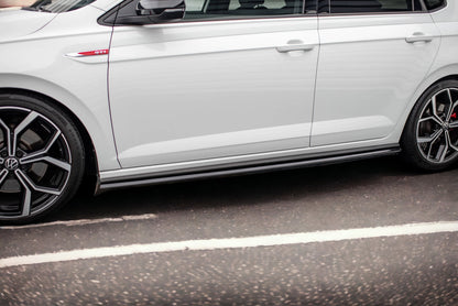SIDE SKIRTS SUITABLE FOR VOLKSWAGEN POLO GTI MK6 FACELIFT 