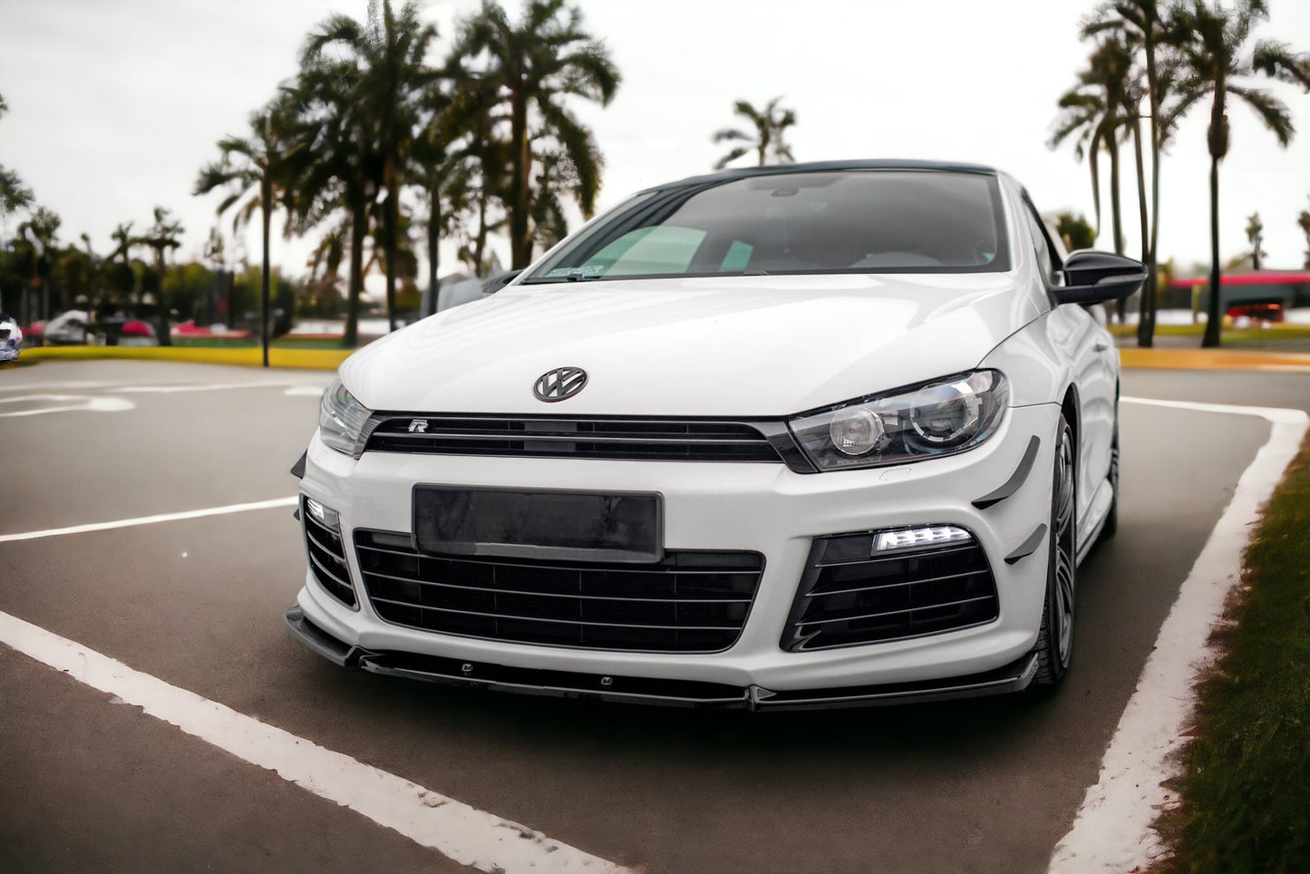 SPLITTER ANTERIORE V.3 VOLKSWAGEN SCIROCCO R MK3