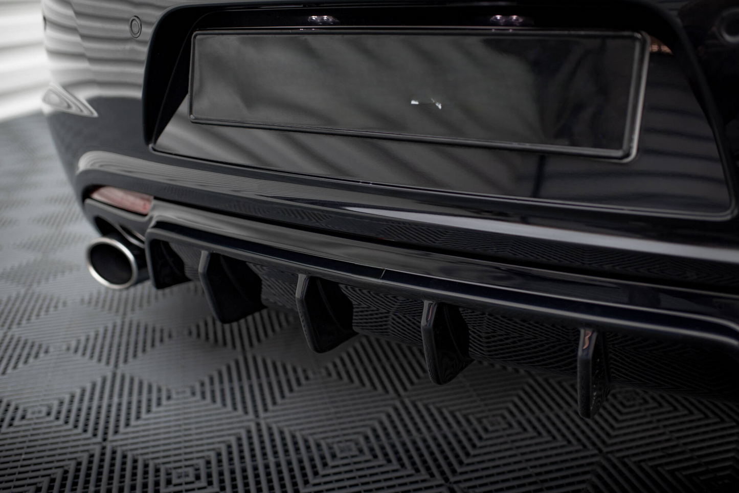 DIFFUSORE POSTERIORE V.2 ADATTO PER VOLKSWAGEN SCIROCCO R MK3