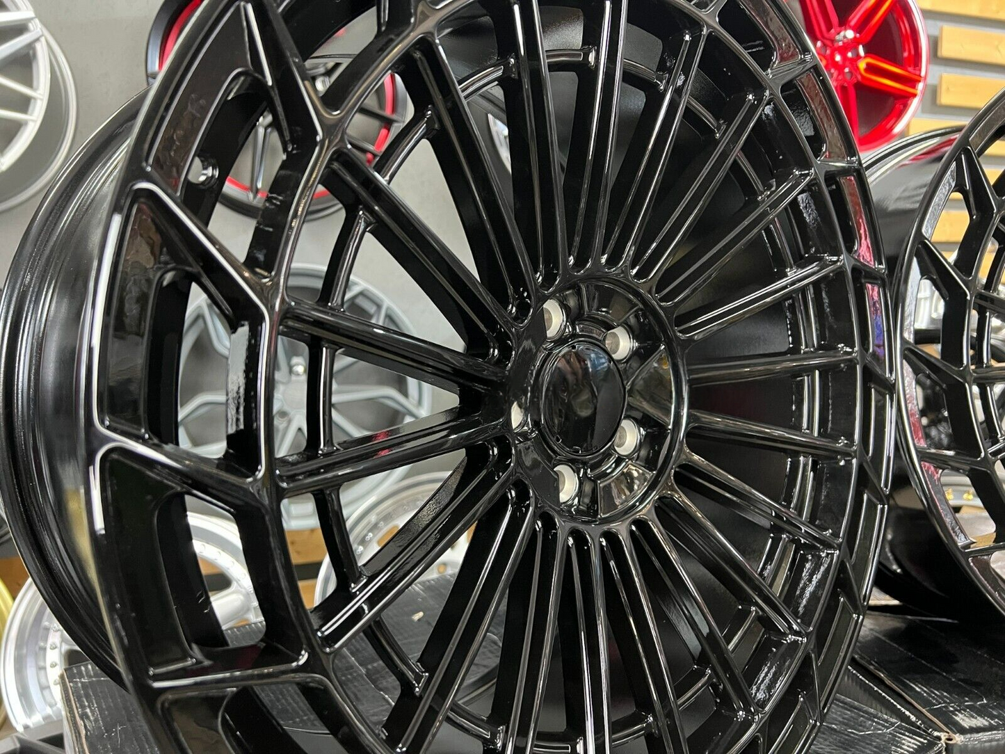 ADATTO per Mercedes Benz E Classe C 19 inch 5X112 8J + 9J AMG Maybach style Ruot