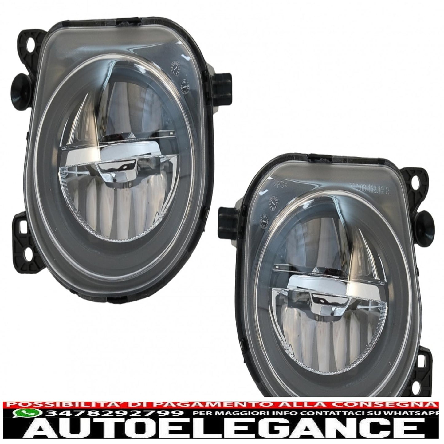 Front bumper suitable for BMW 5 Series F10 F11 LCI (2015-up) M-Technik design with LED fog lights 