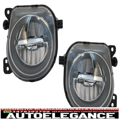 Front bumper suitable for BMW 5 Series F10 F11 LCI (2015-up) M-Technik design with LED fog lights 