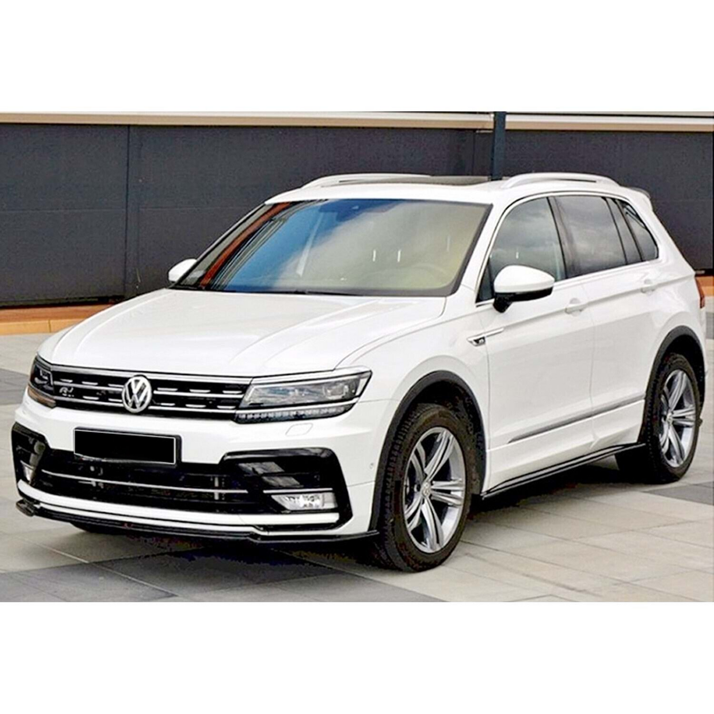 Splitter anteriore adatto per Volkswagen Tiguan MK2 R-Line 2015-2020