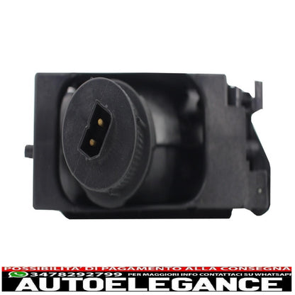 Fog lamps suitable for bmw 3 series e36 (1991-2000) chrome glass lens 