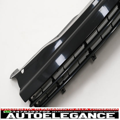 Sport front grille without badge suitable for opel astra h combi limousine 5 doors hatchback (2004-10.2006) piano black 