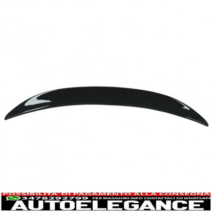 Trunk Spoiler Suitable for BMW 5 Series F10 (2010-2017) M Design Piano Black