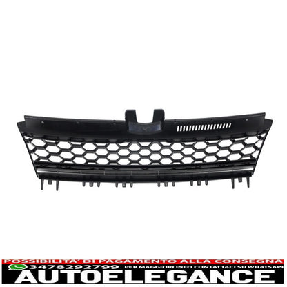 central grille without badge suitable for vw golf 7 vii (2012-2017) gti r-line design 