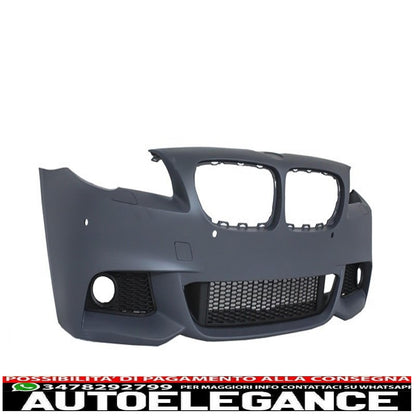 complete body kit suitable for bmw f11 5 series touring (station wagon, estate, avant) (2011-up) m-technik design with m-power exhaust silencer