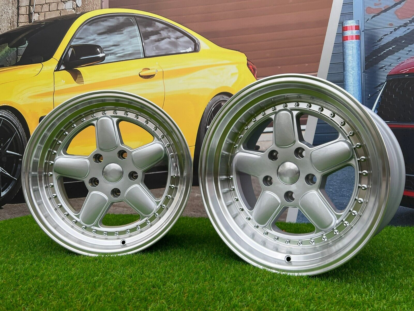 SUITABLE for BMW E36 E90 E46 17 inch 5x120 Dx Xd AC Schnitzer Deep Dish Style 