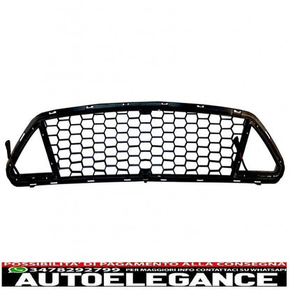 griglia anteriore con luci diurne a led adatta per ford mustang mk6 vi sesta generazione (2015-2017) design rtr