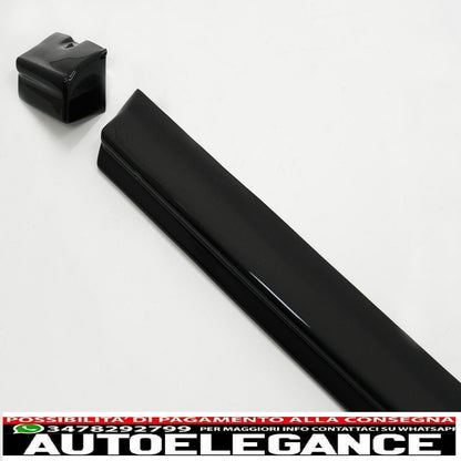 Estensioni delle minigonne laterali adatte per Ford Puma (2019-up) Piano Black solo per st-line