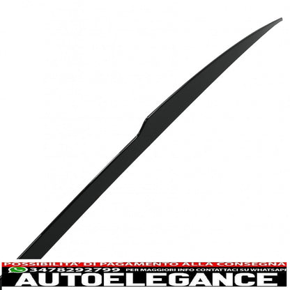 Trunk Spoiler Suitable for BMW 3 Series G20 Sedan (2019 onwards) M3 Design Piano Black 