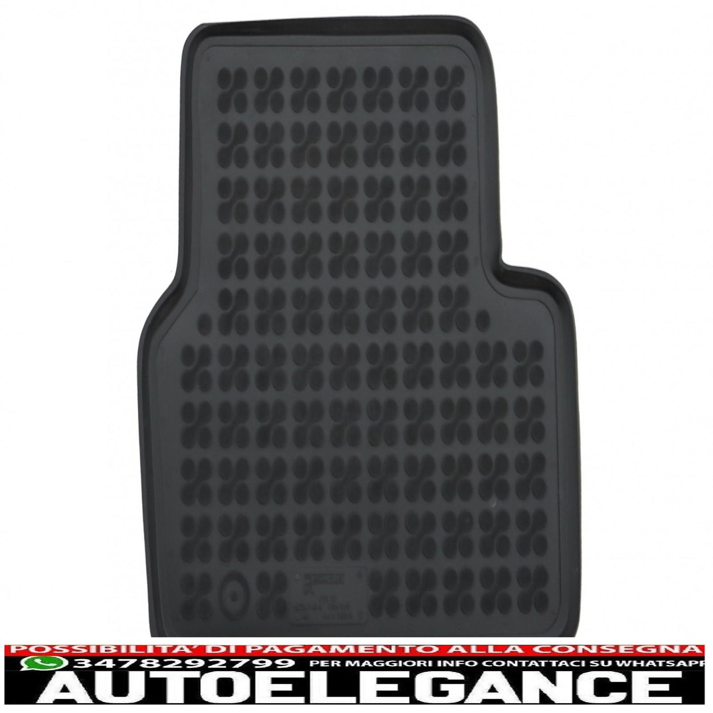 rubber mat suitable for mazda 3 iii (2013+)