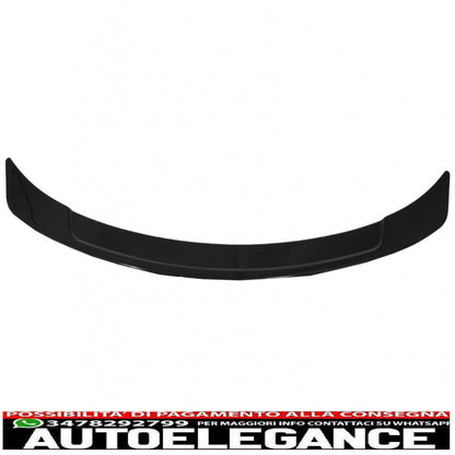 trunk spoiler suitable for mercedes e class w212 (2009-2016) gts design piano black