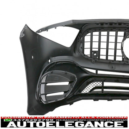 Front bumper suitable for mercedes A-class w177 hatchback / v177 sedan (2018-up) design a45