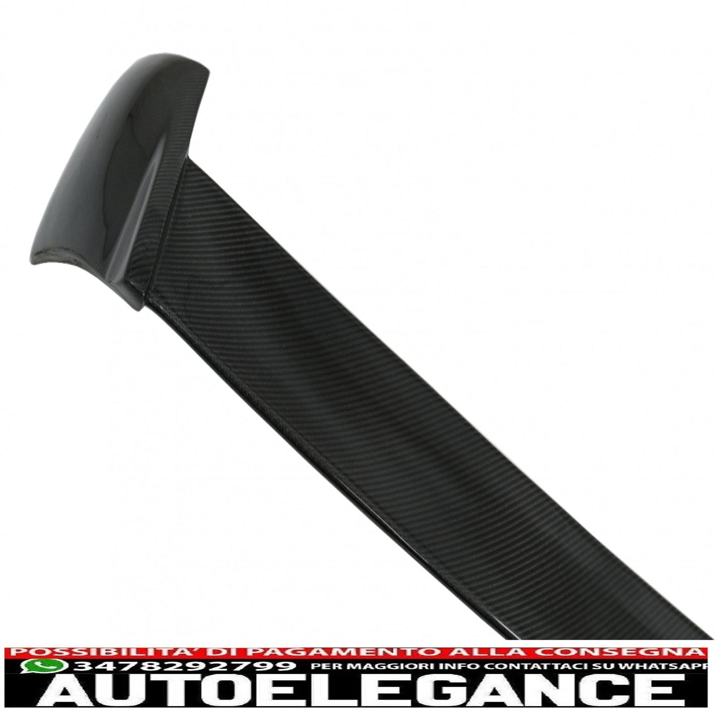 Trunk Roof Spoiler Fit For Porsche Cayenne 958 II SUV (2015-2017) Carbon Fiber 