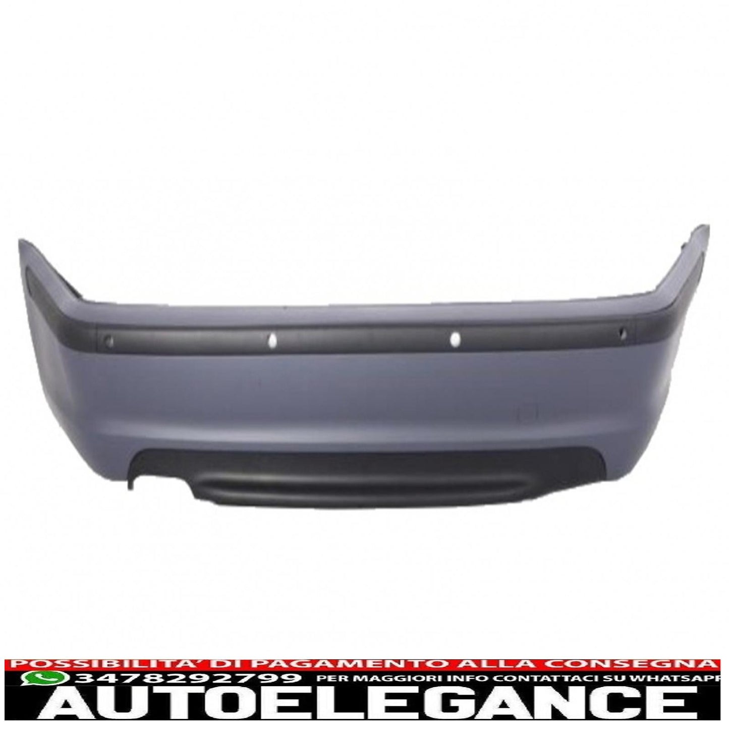 body kit suitable for bmw e46 sedan (1998-2004) bumper with pdc and fog lights yellow m-technik design