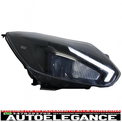 Osram LED headlights suitable for Ford Focus III MK3 (2010-2014) upgrade to oem halogen xenon 