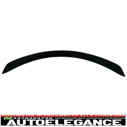 Boot Spoiler Suitable for Mercedes E-Class W213 Sedan (2016 Onwards) Piano Black 