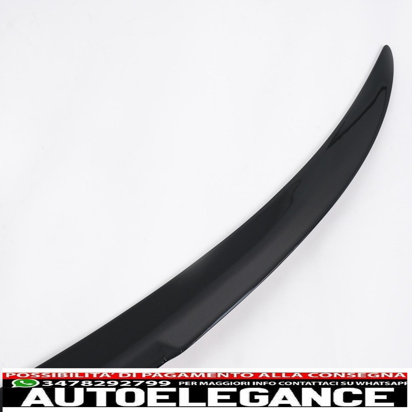 Trunk Lid Spoiler Fit For BMW 3 Series F30 (2011-2019) M4 CSL Design Piano Black 