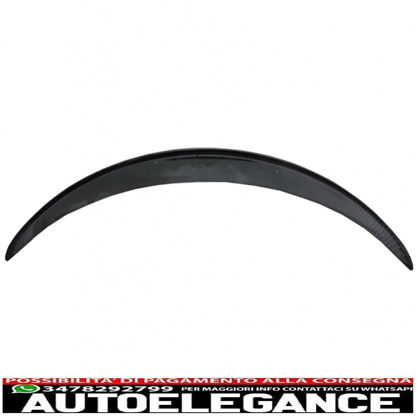 Trunk lid spoiler suitable for mercedes cla c117 w117 (2013-2018) a-design carbon film 