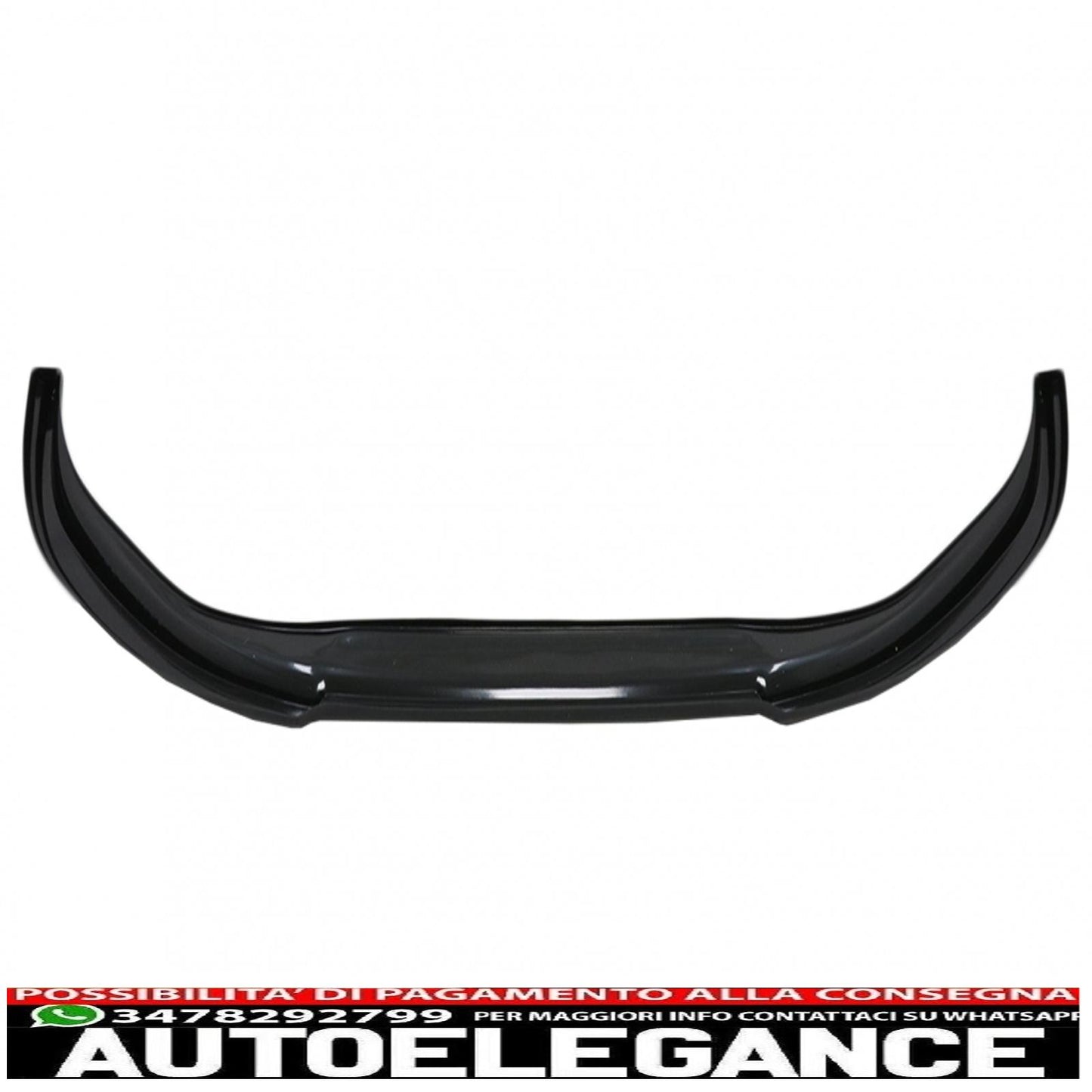 Front Bumper Spoiler Lip Fit For Toyota Yaris Mk4 XP210 (2020-up) Piano Black