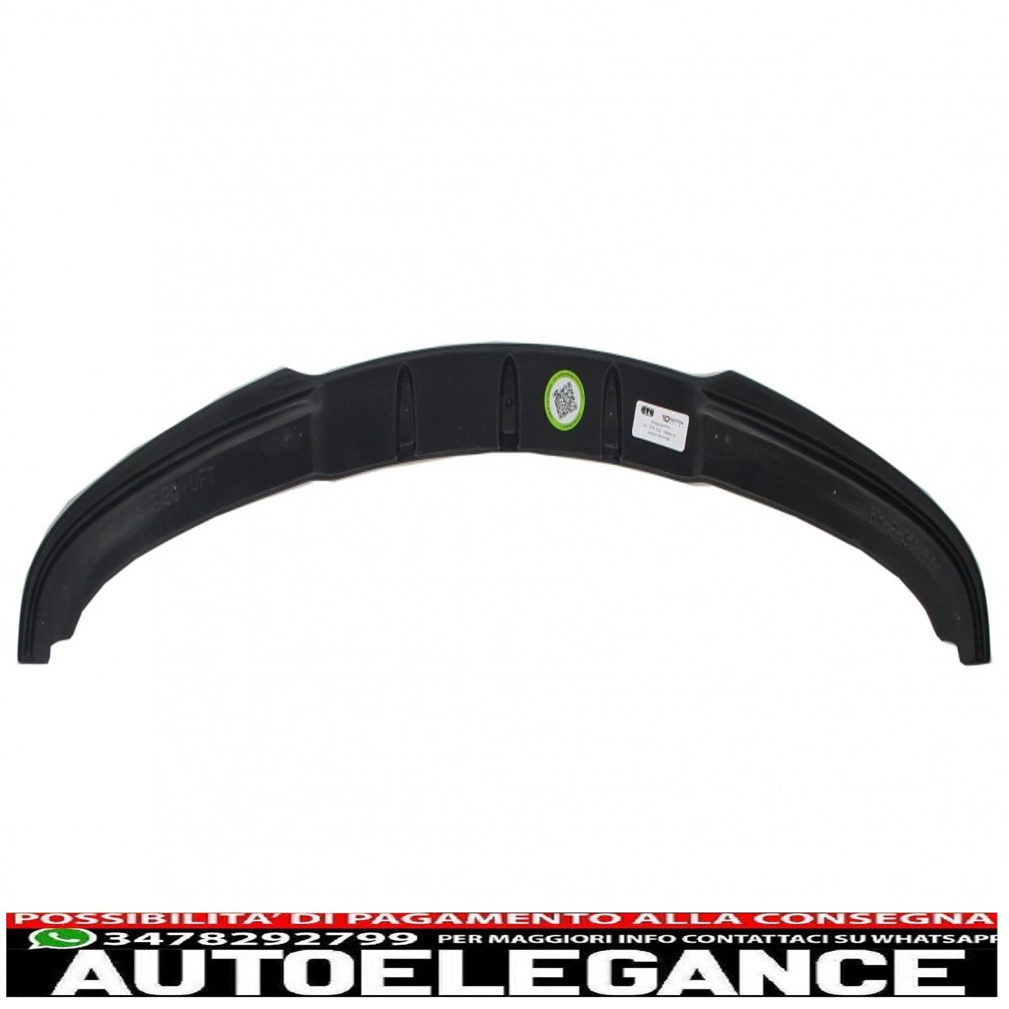 Front bumper spoiler suitable for bmw e90 e91 limousine touring lci facelift (2008-2011) 