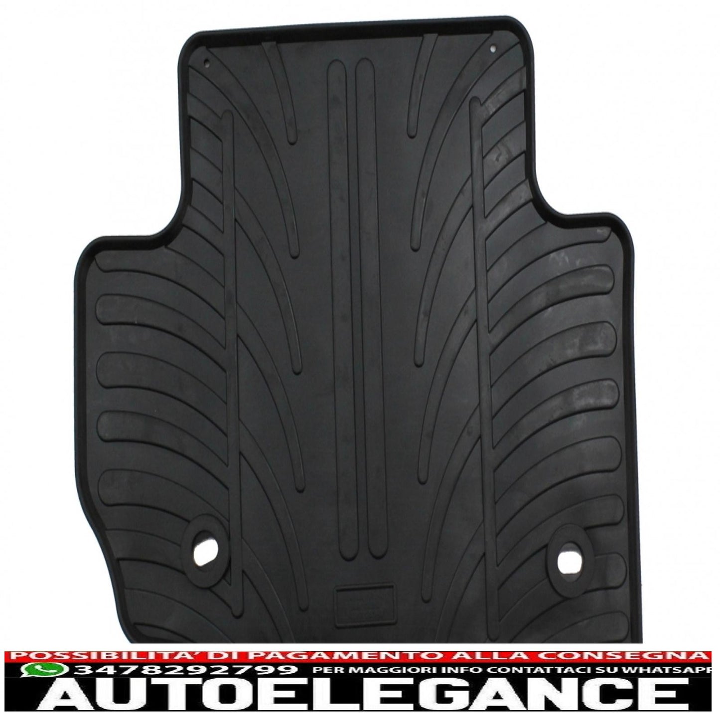 Rubber car mats suitable for Range Rover Velar L560 (2017+)