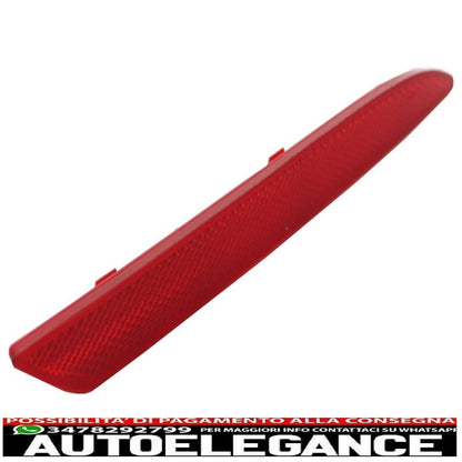 Catarifrangente paraurti posteriore adatto per mercedes classe s w222 gle w166 c292 glc 63 x253 c217 design AUTOELEGANCERICAMBI