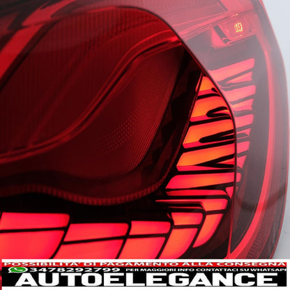 fanali posteriori oled adatti per bmw serie 4 f32 f33 f36 m4 f82 f83 (2013-03.2019) rossi con luce di svolta sequenziale dinamica