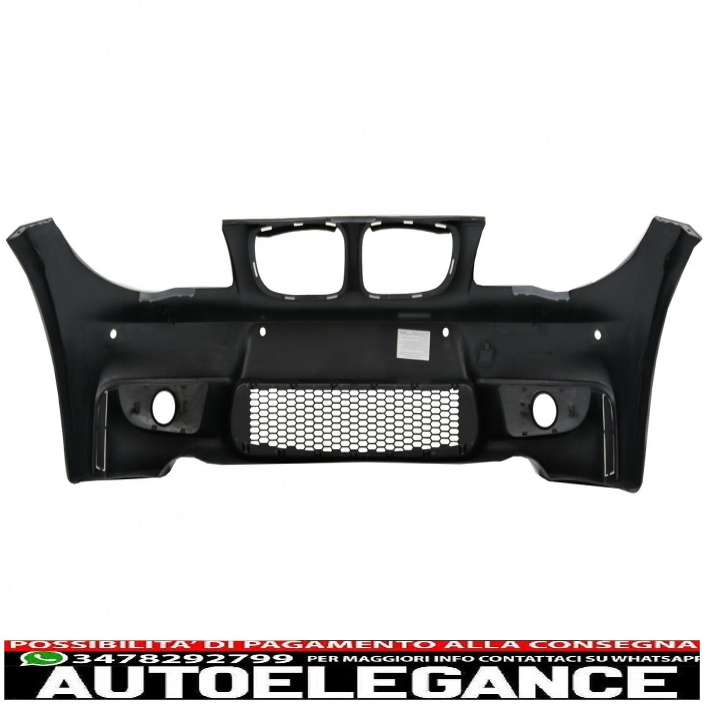 front bumper suitable for bmw 1 series e81 e82 e87 e88 (2004-2011) design 1m 