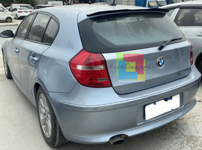 BMW SERIE 1 E87 E81 04-11 SPOILER POSTERIORE TETTO AGGIUNTIVA ALA NERO LUCIDO AUTOELEGANCERICAMBI